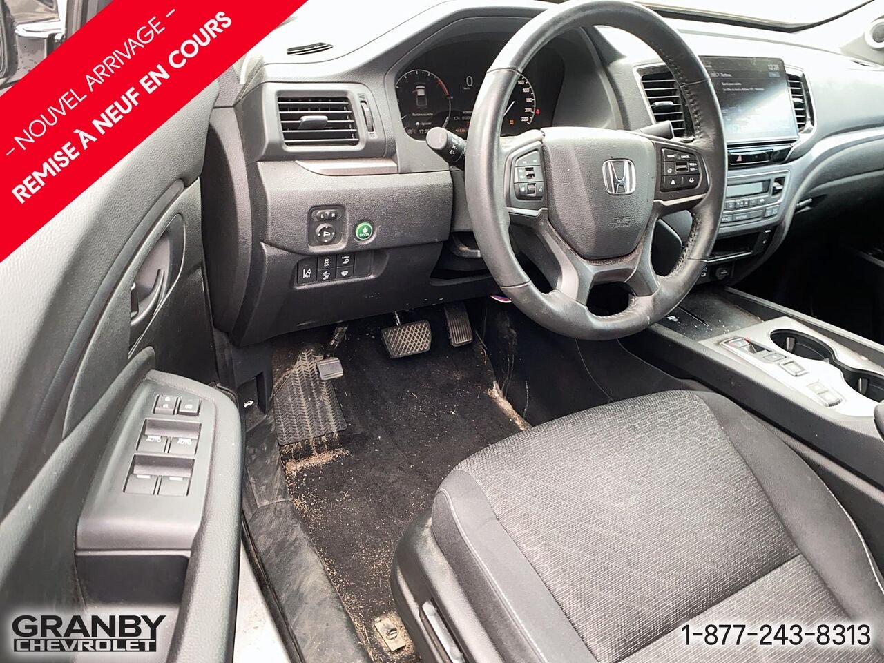 2025 Honda Ridgeline Sport Traction Intégrale | 26-0168A White Granby - photo #7