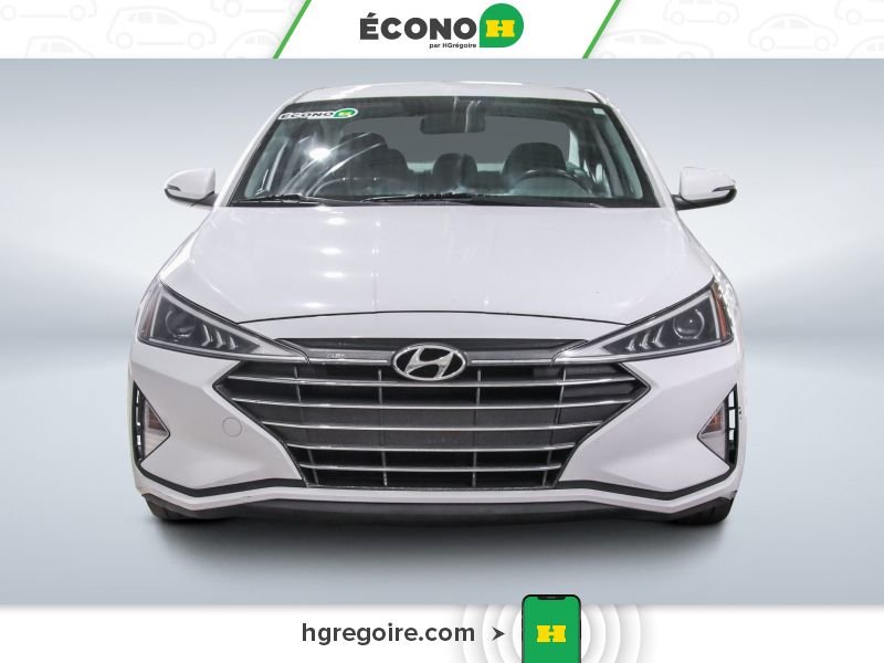 2019 Hyundai Elantra White Laval - photo #1