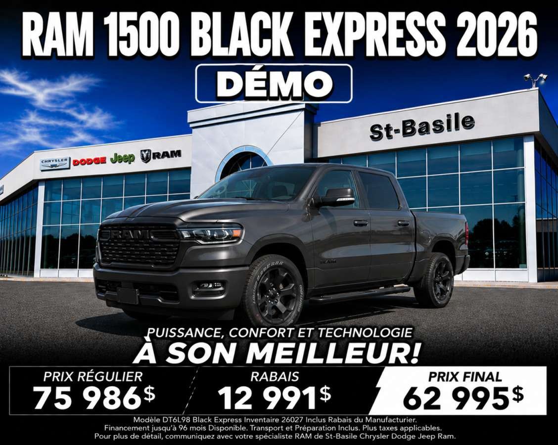 Ram 1500 2026 Gris Saint-Basile-le-Grand - photo #0
