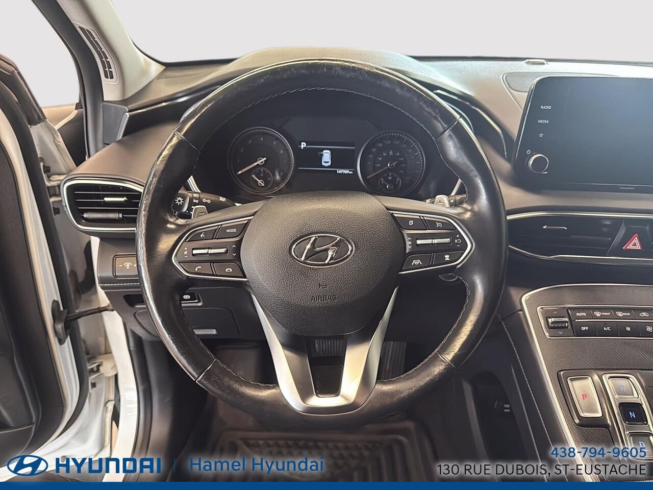 2022 Hyundai Santa Fe White Saint-Eustache - photo #11