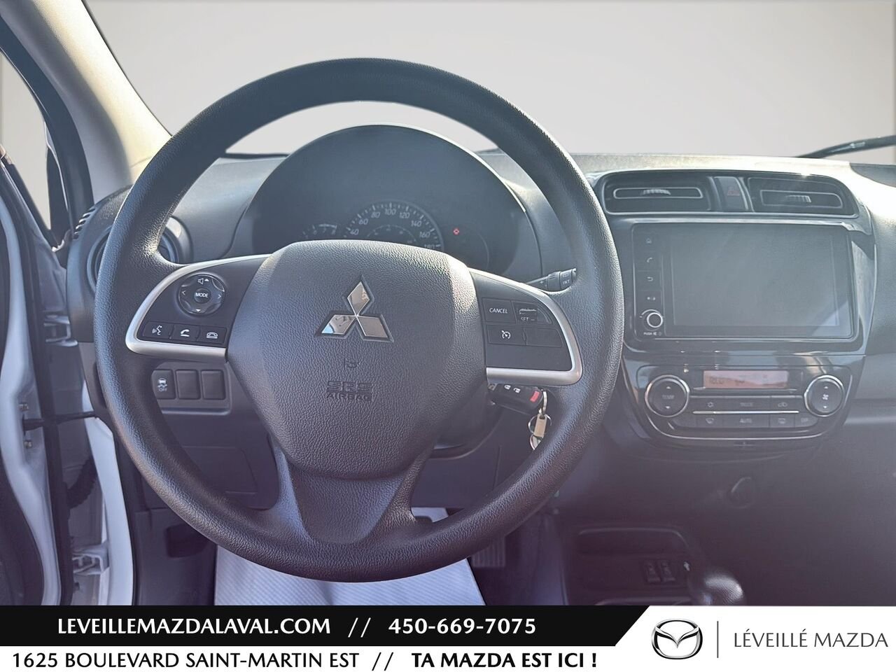 Mitsubishi Mirage ES CVT 2024 Blanc Laval - photo #11