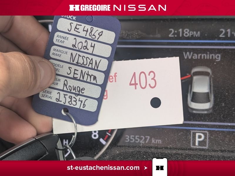 2024 Nissan Sentra Red Laval - photo #12