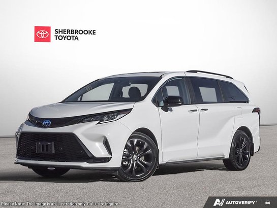 Toyota Sienna XSE TA 7 places 2026 Blanc