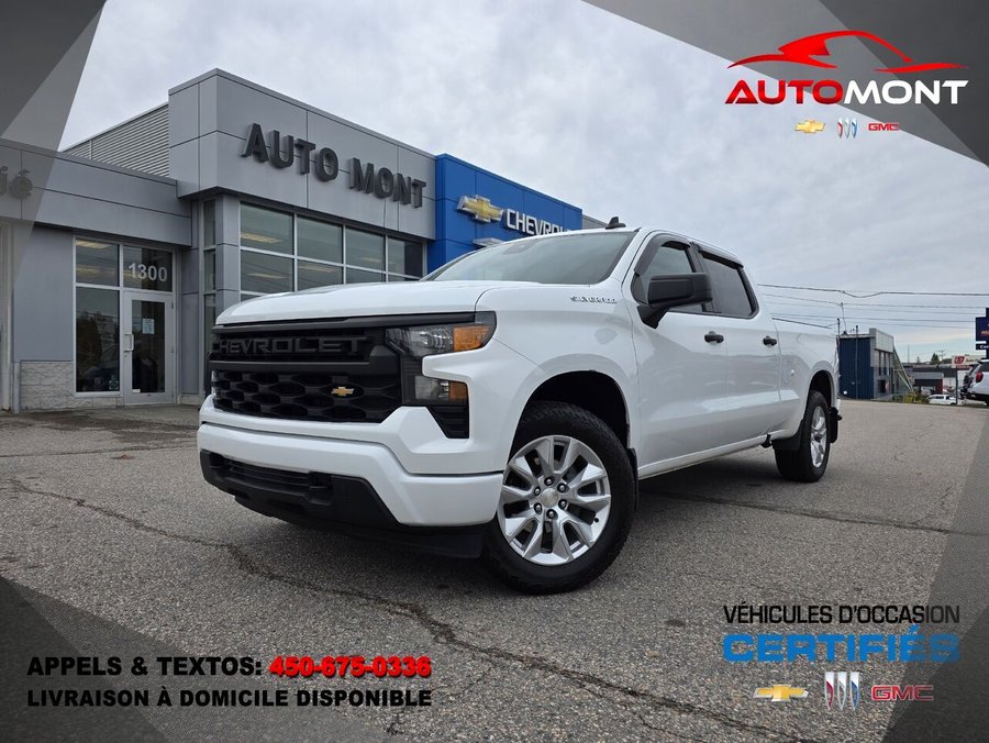 Chevrolet Silverado 1500 Custom 4X4 2022 Blanc
