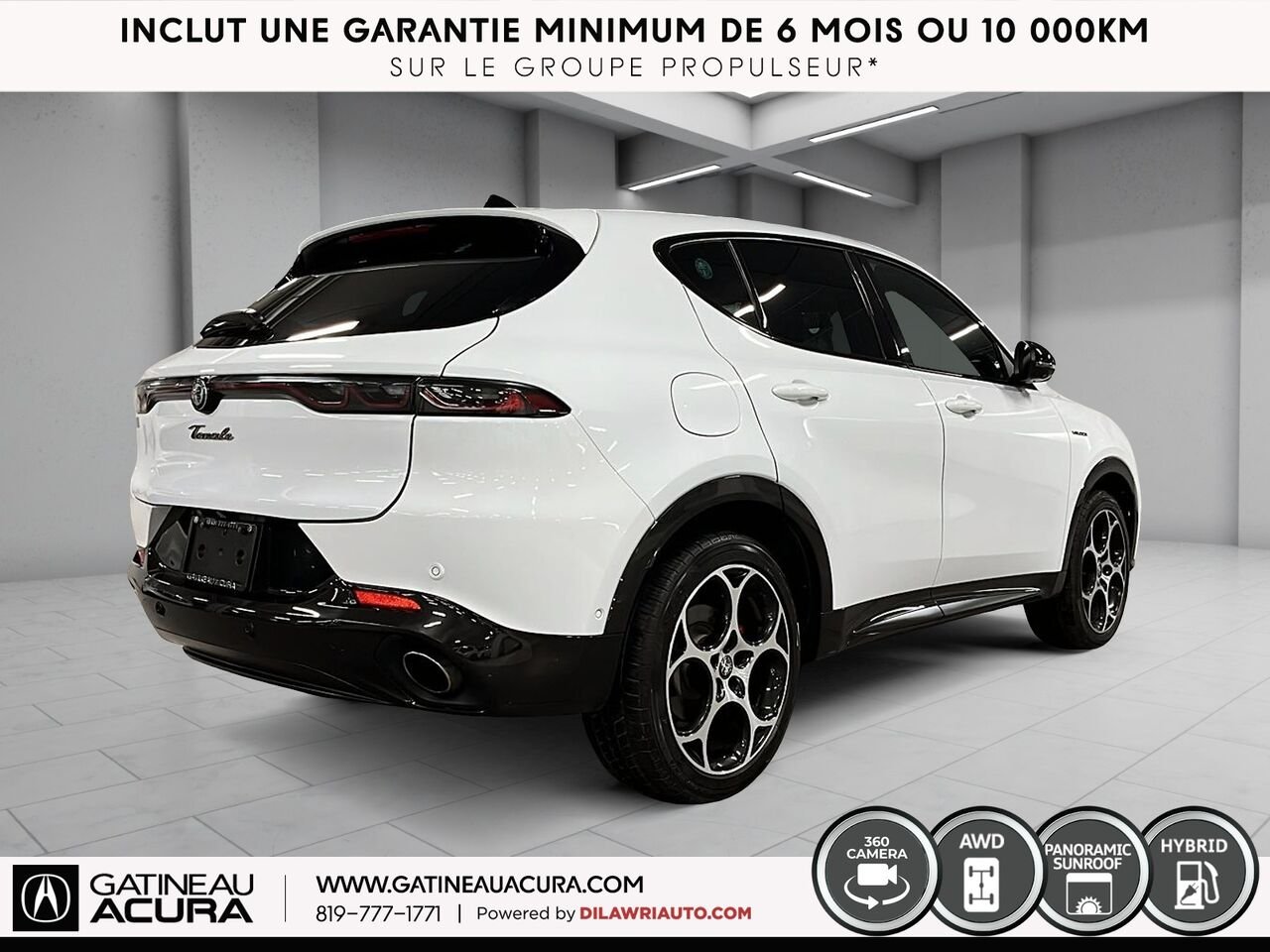 2024 Alfa Romeo Tonale Veloce PHEV AWD White Ottawa & Gatineau - photo #14