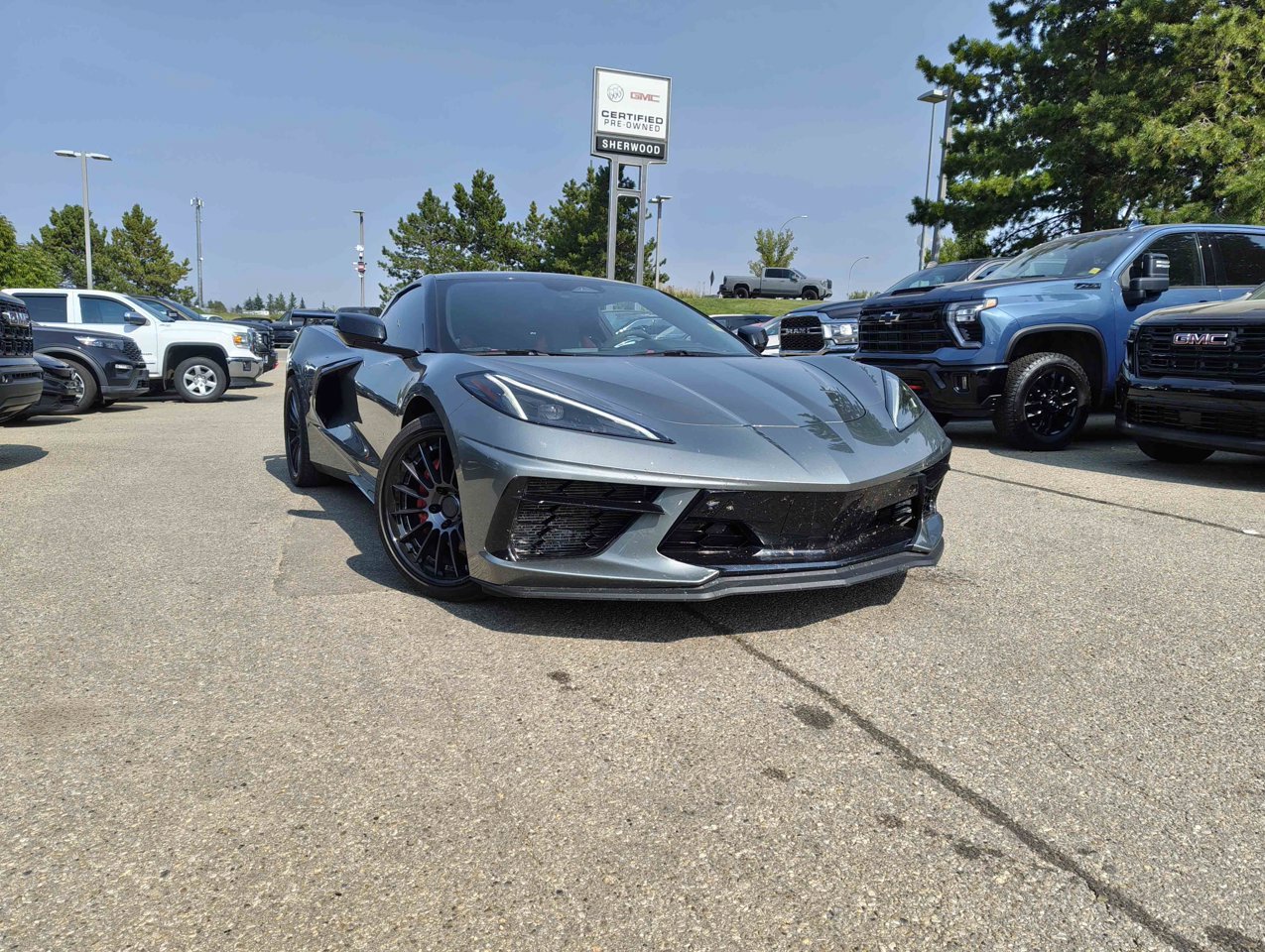 2024 Chevrolet Corvette 2dr Stingray Conv w/2LT Hypersonic Gray Metallic Sherwood Park - photo #1