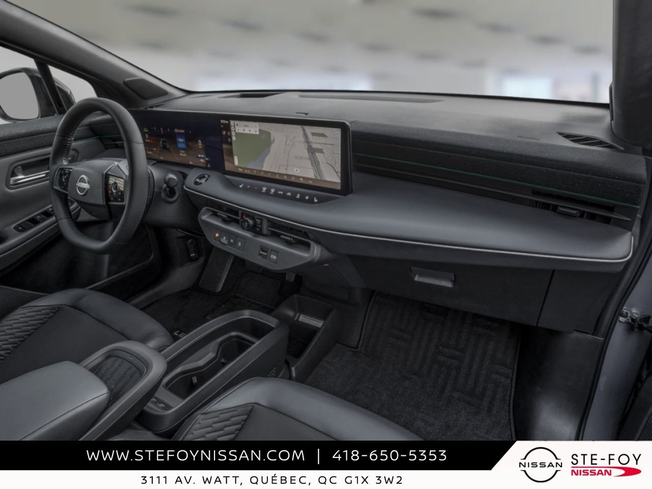 2026 NISSAN LEAF Everest White Pearl Tricoat/Black Ste-Foy - photo #10