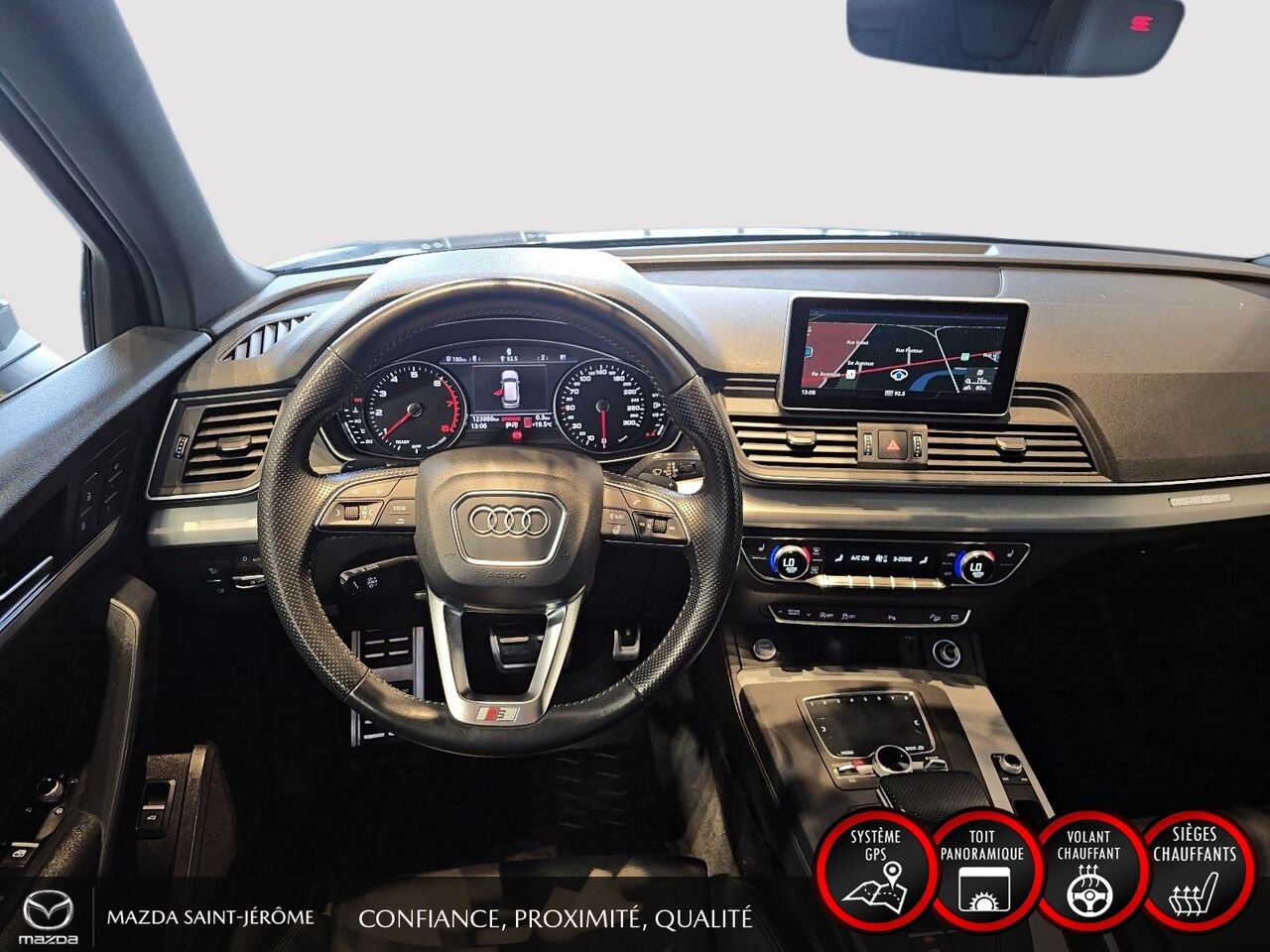 2018 Audi Q5 Grey Sainte-Agathe-des-Monts - photo #23