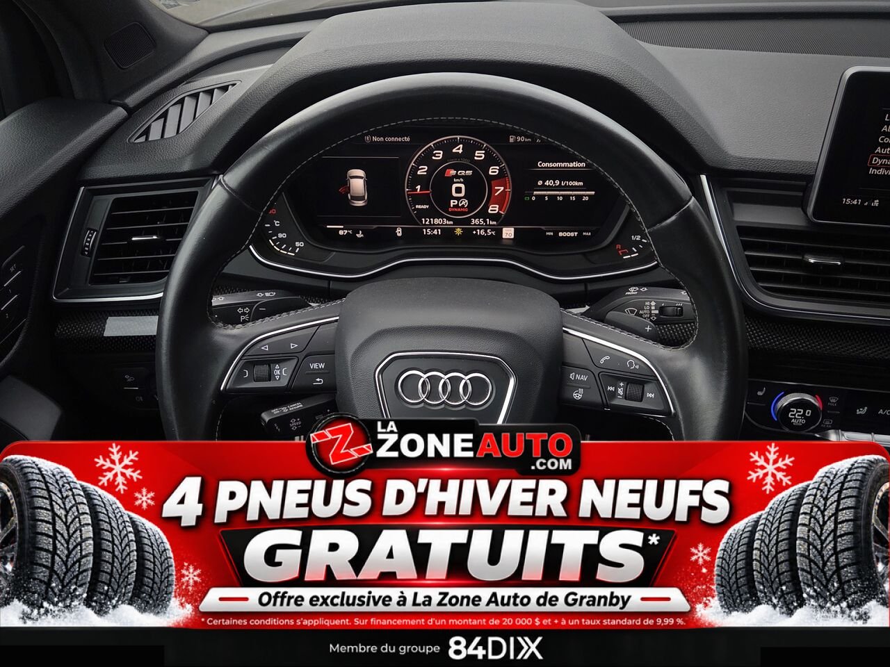 Audi SQ5 Technik 2019 Bleu Granby - photo #14