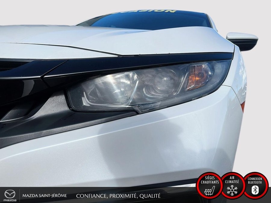 Honda Civic Berline LX | AUTOMATIQUE | MAGS | CAMÉRA DE RECUL | RÉGULATEUR ADAPTATIF 2020 Blanc