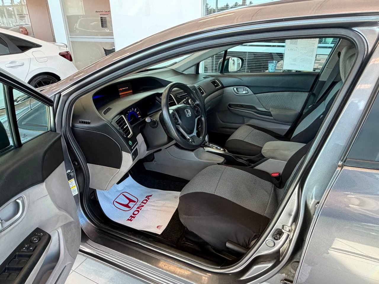 Honda Civic Sedan 2015 Gris Notre-Dame-des-Prairies - photo #6