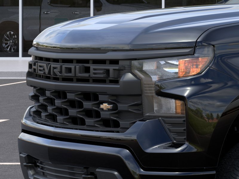 CHEVROLET Silverado 1500 Custom cabine multiplace 4RM 157 po 2026 NOIR Gatineau - photo #12
