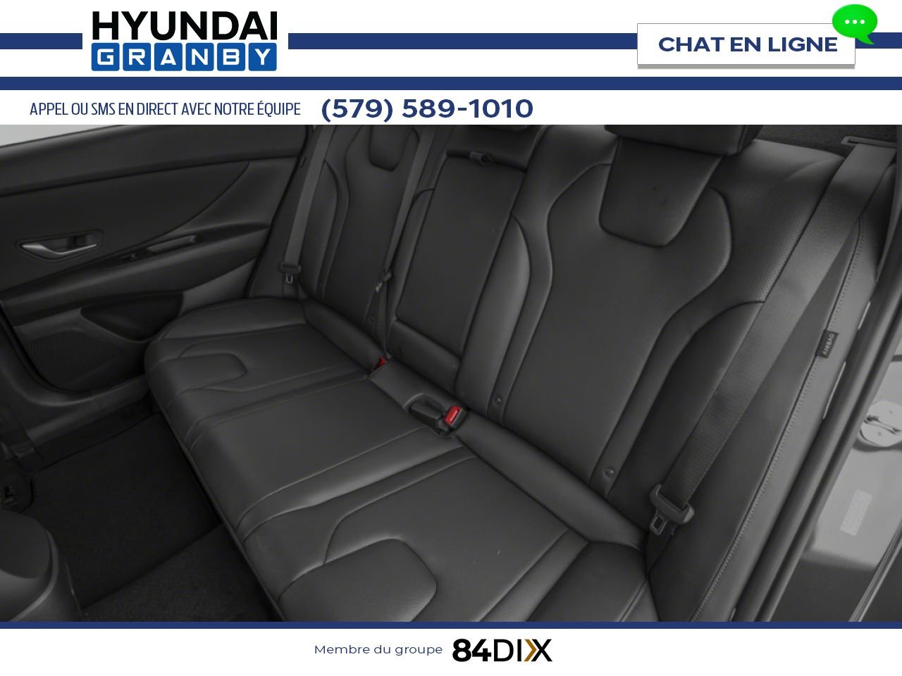 HYUNDAI Elantra 2025 Blanc Atlas Granby - photo #9