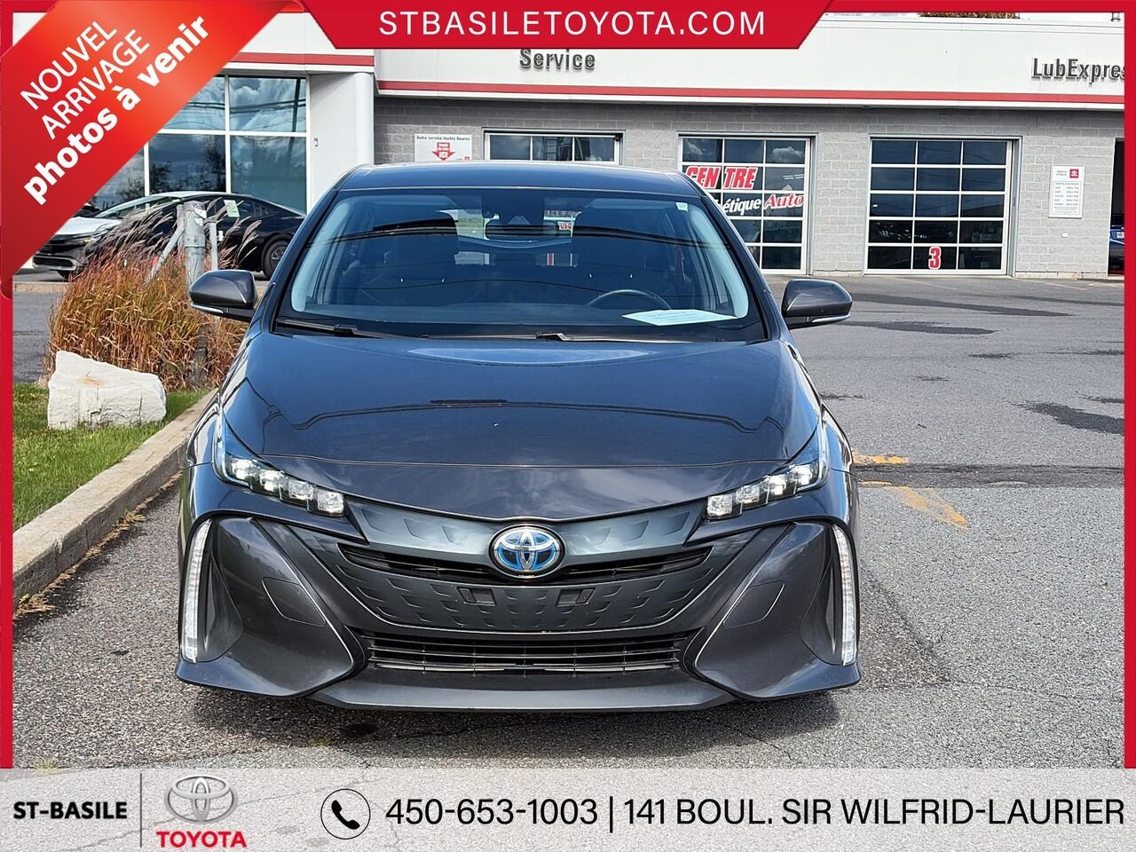 TOYOTA Prius Prime 2022 Gris Saint-Basile-le-Grand - photo #4