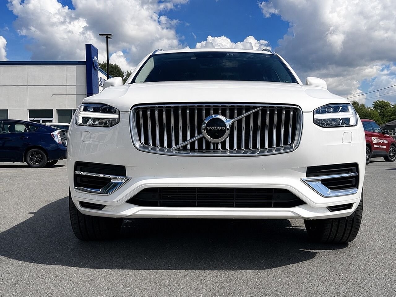 Volvo XC90 Recharge 2022 Blanc Granby - photo #9