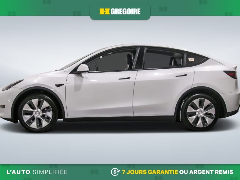 2022 Tesla Model Y Long Range AWD AUTO A/C CUIR TOIT NAV MAGS CAM REC White