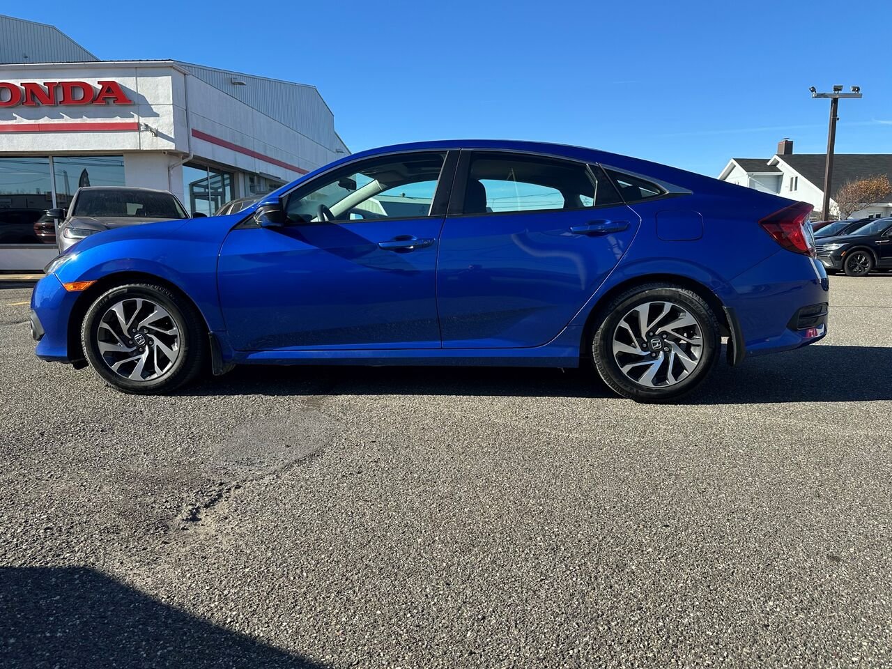 2018 Honda CIVIC EX CIVIC EX Blue Matane - photo #1