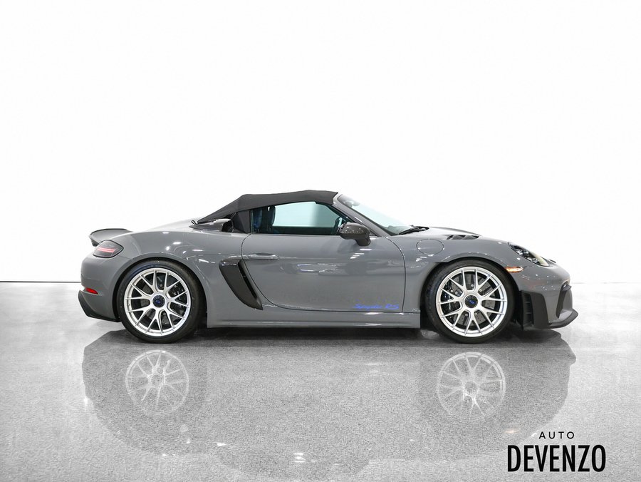 Porsche 718 Spyder RS Weissach Roadster ONE OF ONE! 2025 Gris
