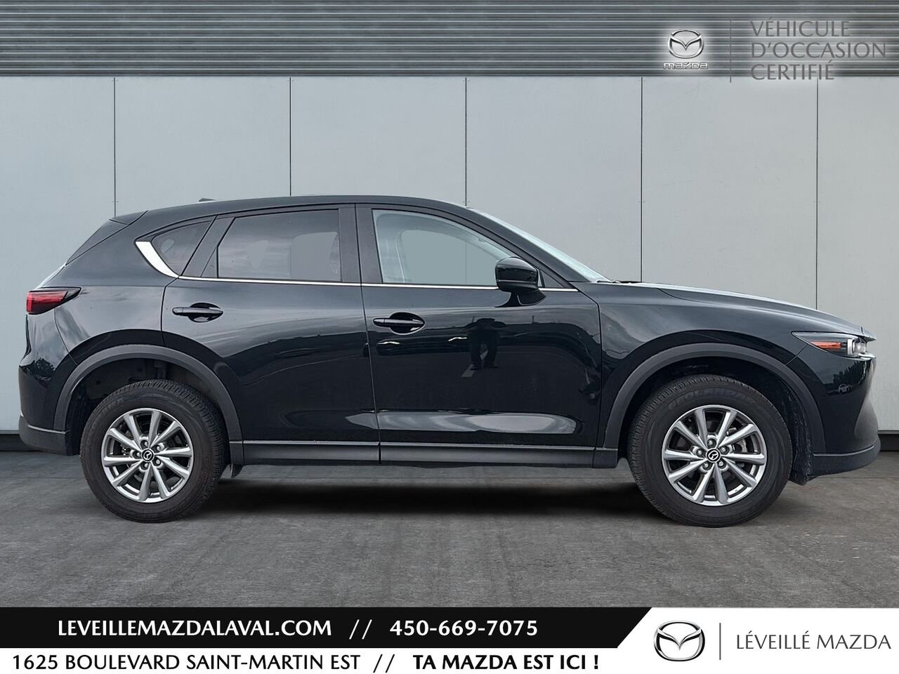 2024 Mazda CX-5 GS TI sans désactivation de cylindres Black Laval - photo #3