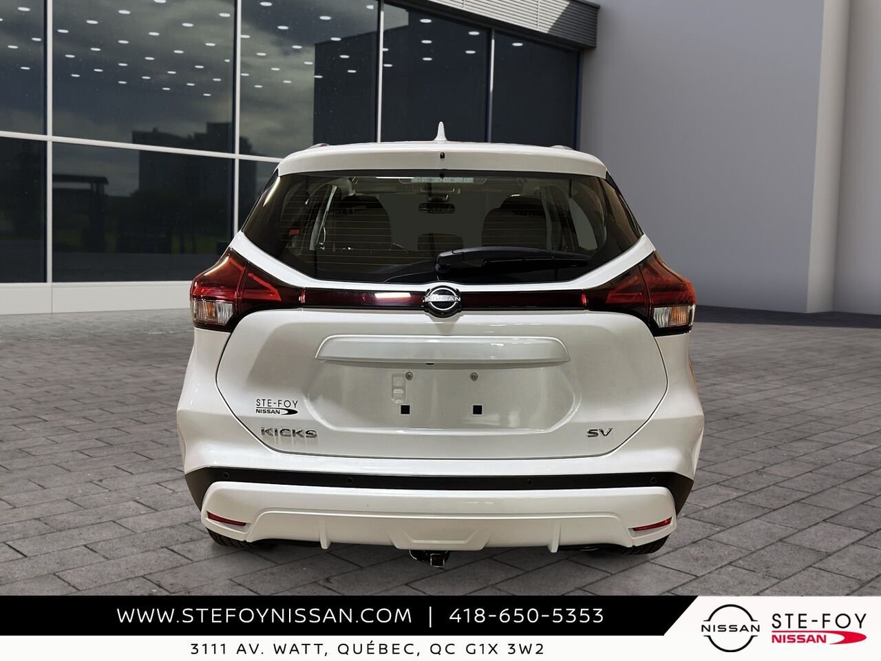 2024 Nissan Kicks SV TA White Ste-Foy - photo #2