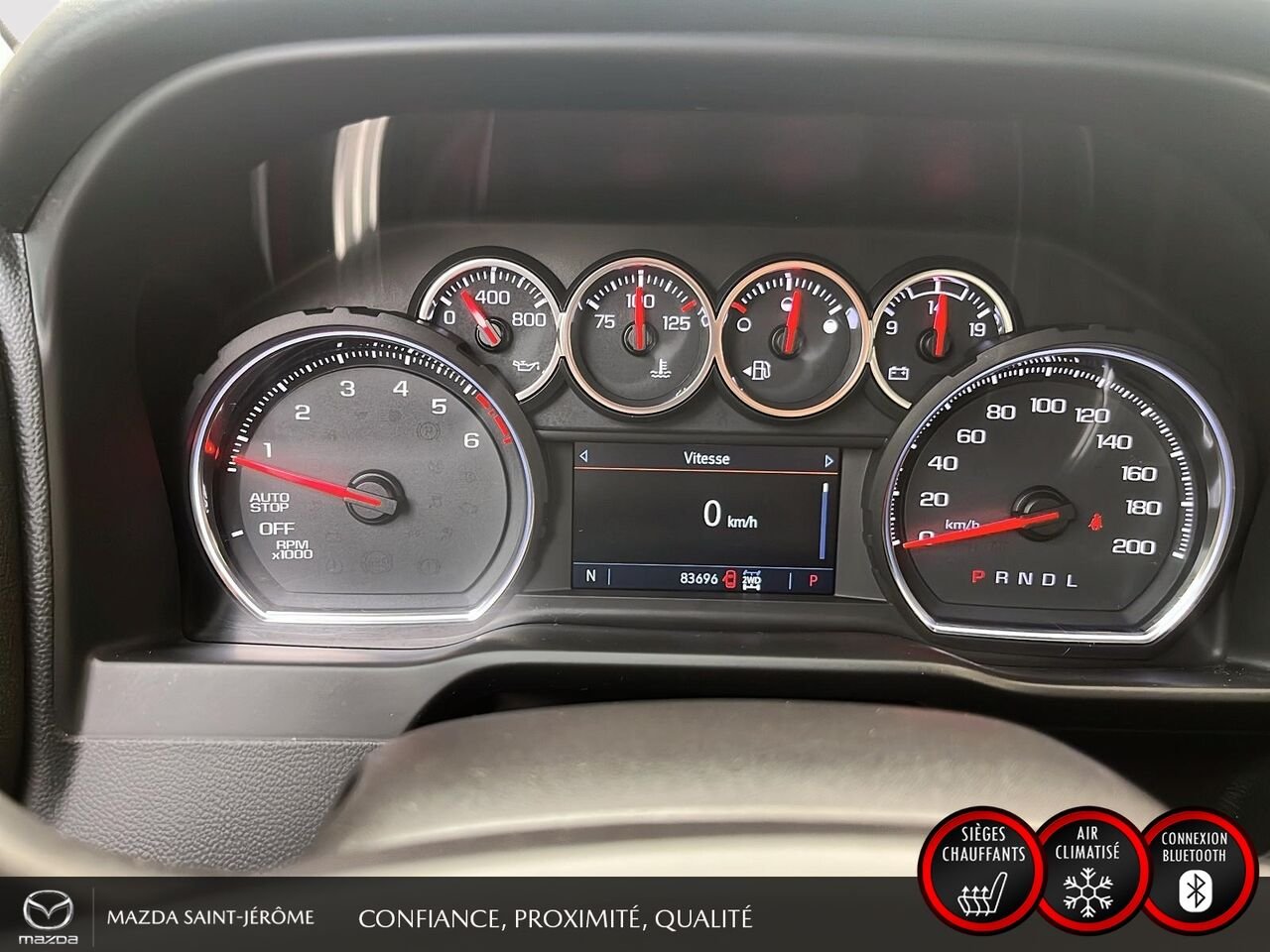 Chevrolet Silverado 1500 RST cabine multiplace 4RM 157 po 2020 Rouge Saint-Jérôme - photo #16
