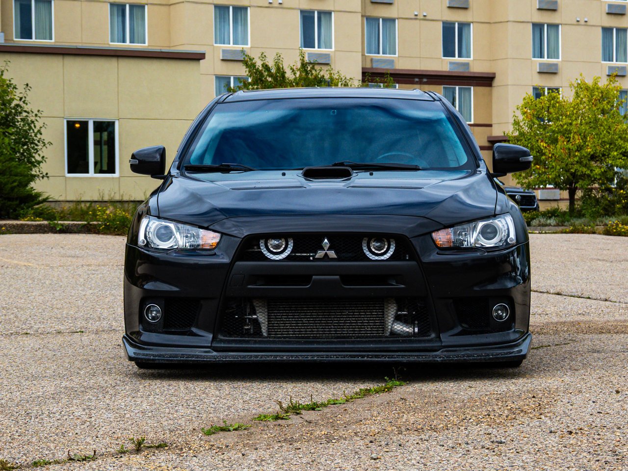 2015 Mitsubishi Lancer Evolution 4dr Sdn GSR Black Sherwood Park - photo #2