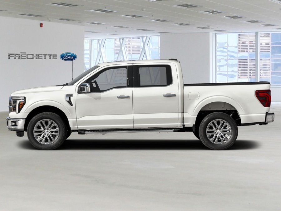 Ford F-150 LARIAT cabine SuperCrew 4RM caisse de 5,5 pi 2027 Blanc astral métallisé trois couches