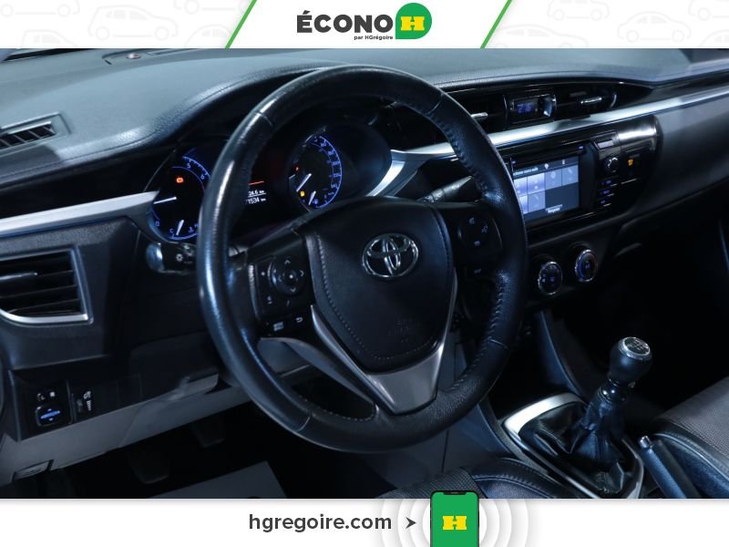 Toyota Corolla 727920B | S GR ELECT 2015 Blanc Laval - photo #9