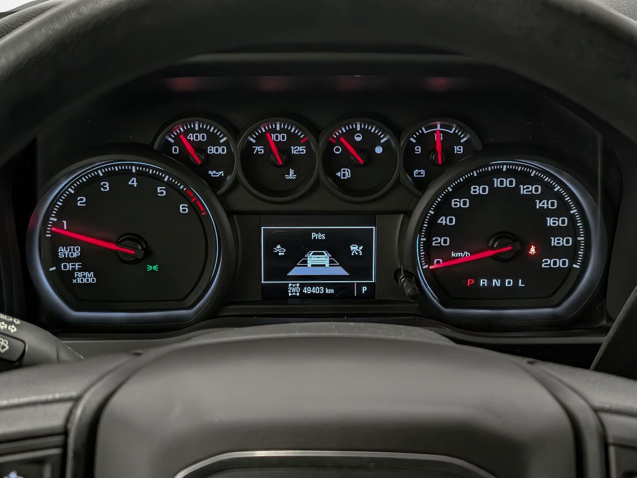 GMC Sierra 1500 Pro 4WD Crew Cab 6 Places 2023 Rouge Sherbrooke - photo #12