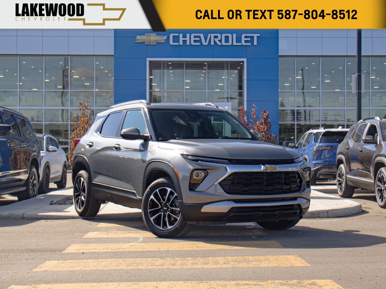2024 Chevrolet Trailblazer AWD 4dr LT Grey Sherwood Park - photo #0