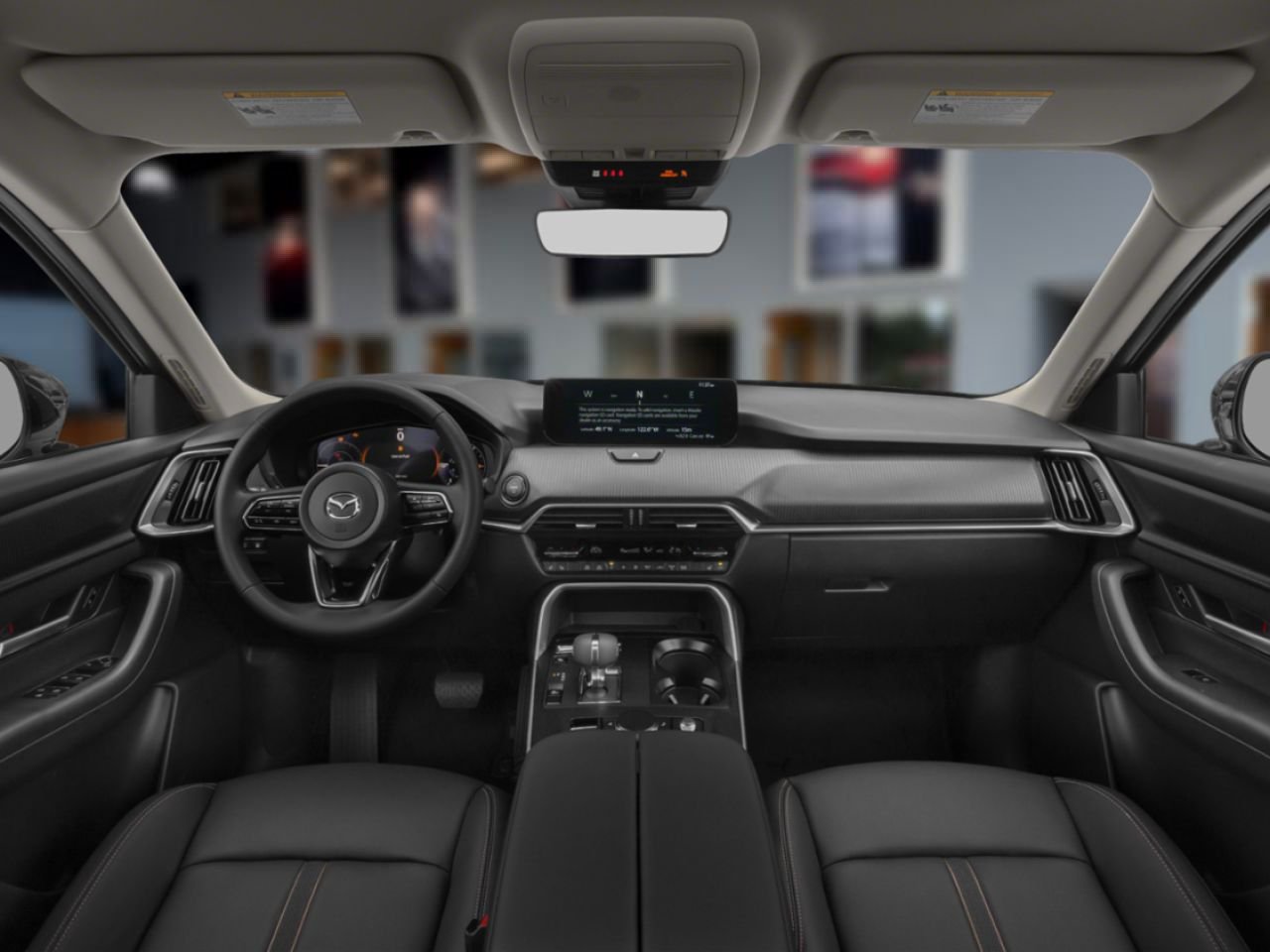 2026 MAZDA CX-70 PHEV Rhodium White Metallic Notre-Dame-des-Prairies - photo #11