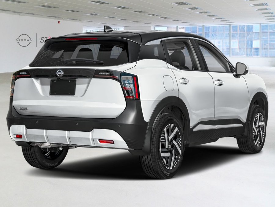 Nissan Kicks SV TI 2027 Blanc d'Aspen triple couche/Noir intense