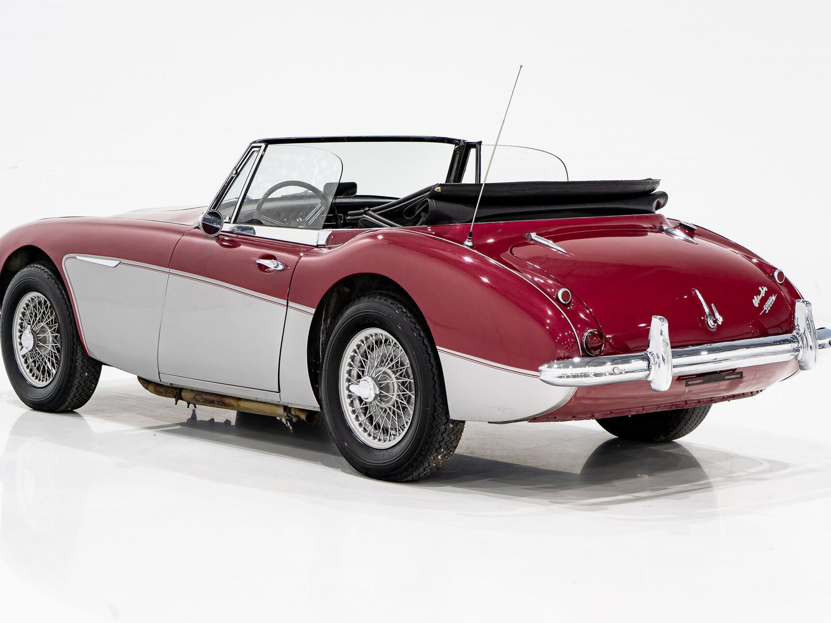 1960 Austin Healey 3000MKIII Project Car **PRIX EN USD** Red Montreal - photo #26