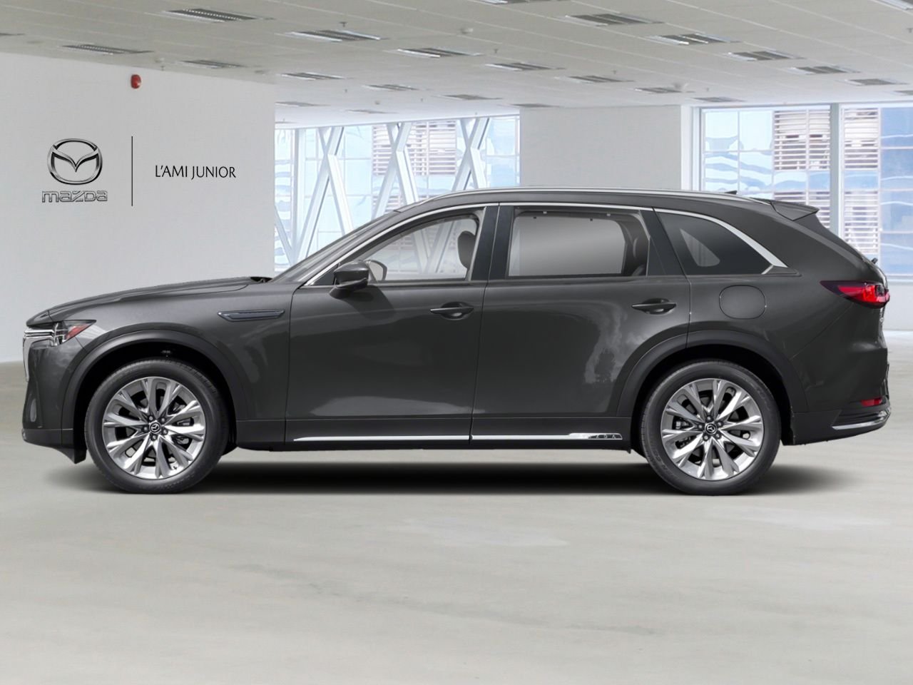 MAZDA CX-90 hybride léger NIV JM3KKDHD9T1412022 2026 Gris mécanique métallisé Chicoutimi - photo #2