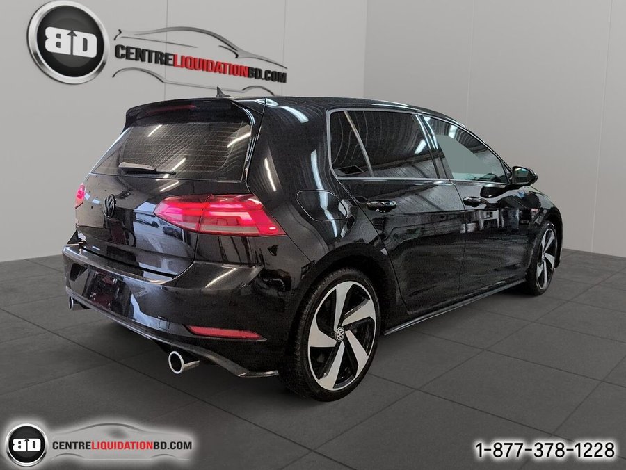 2019 Volkswagen Golf GTI Autobahn transmission automatique Black
