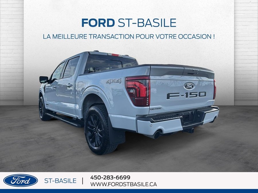 Ford F-150 LARIAT cabine SuperCrew 4RM caisse de 5,5 pi 2024 Gris