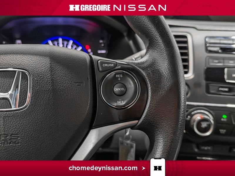 2014 Honda Civic Black Saint-Eustache - photo #19