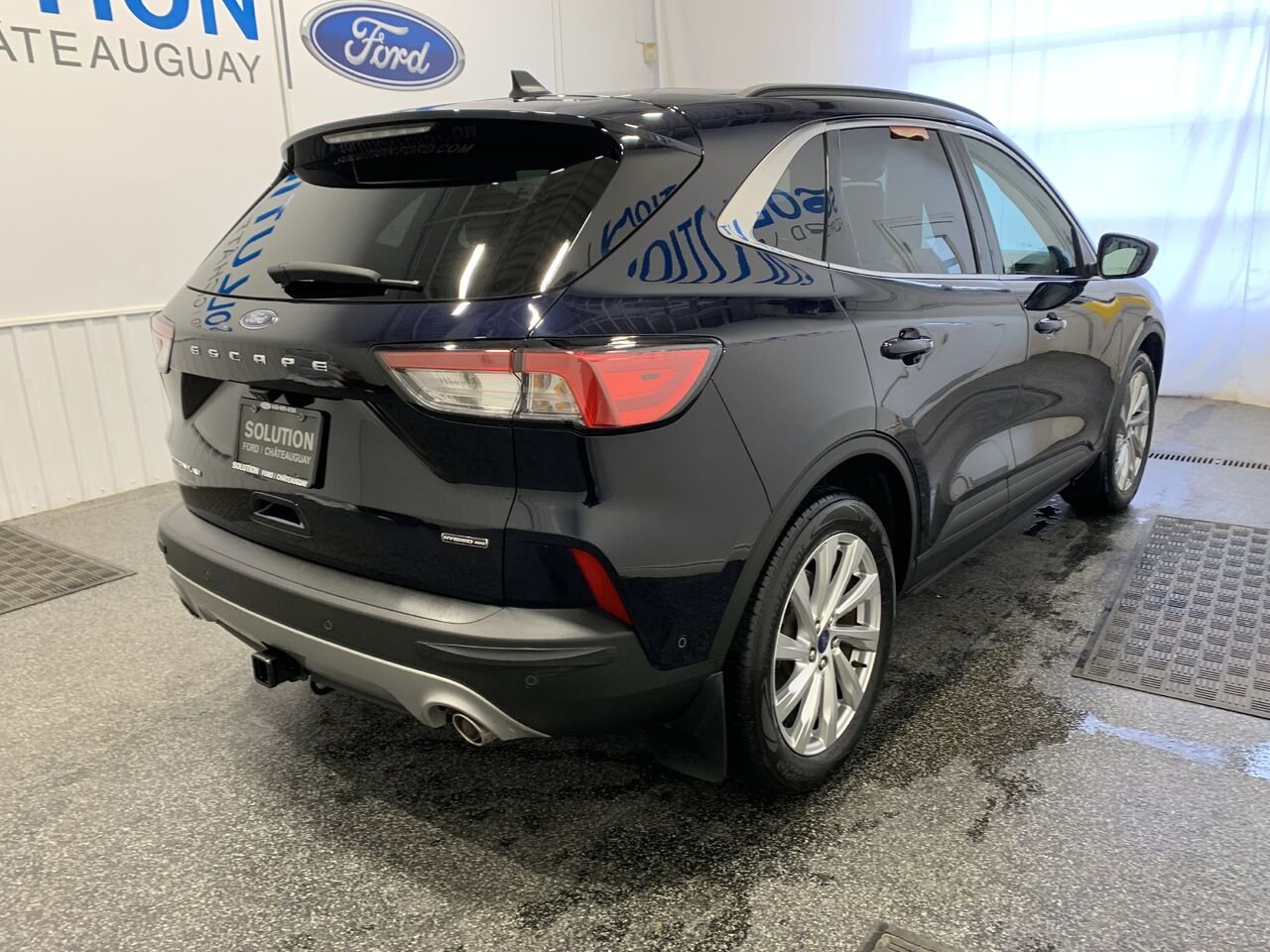 Ford Escape ELITE PACK+AWD+HYBRIDE+TOW PACK+PANO ROOF 2021 Bleu Châteauguay - photo #5