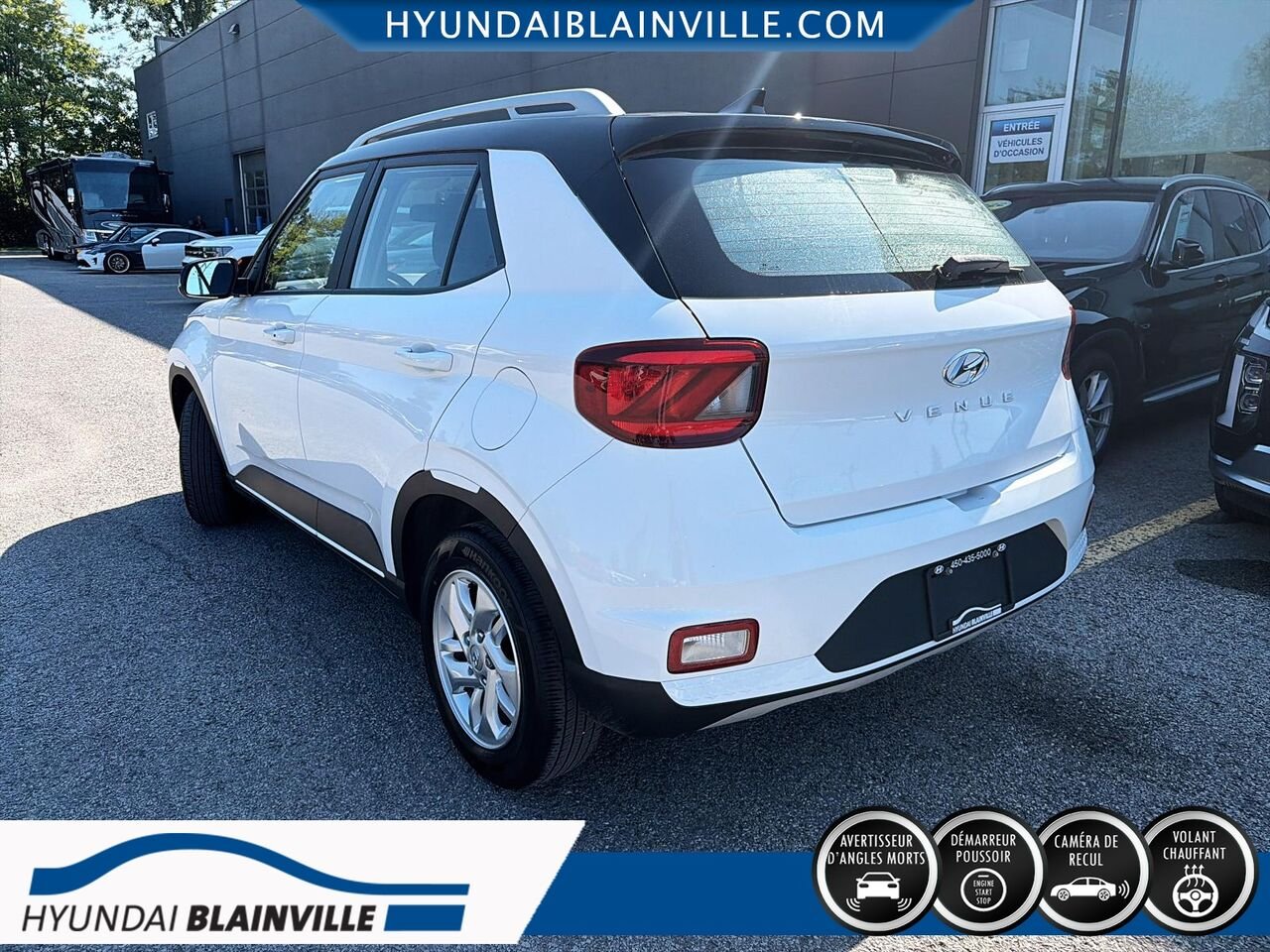 2022 Hyundai Venue White Blainville - photo #5