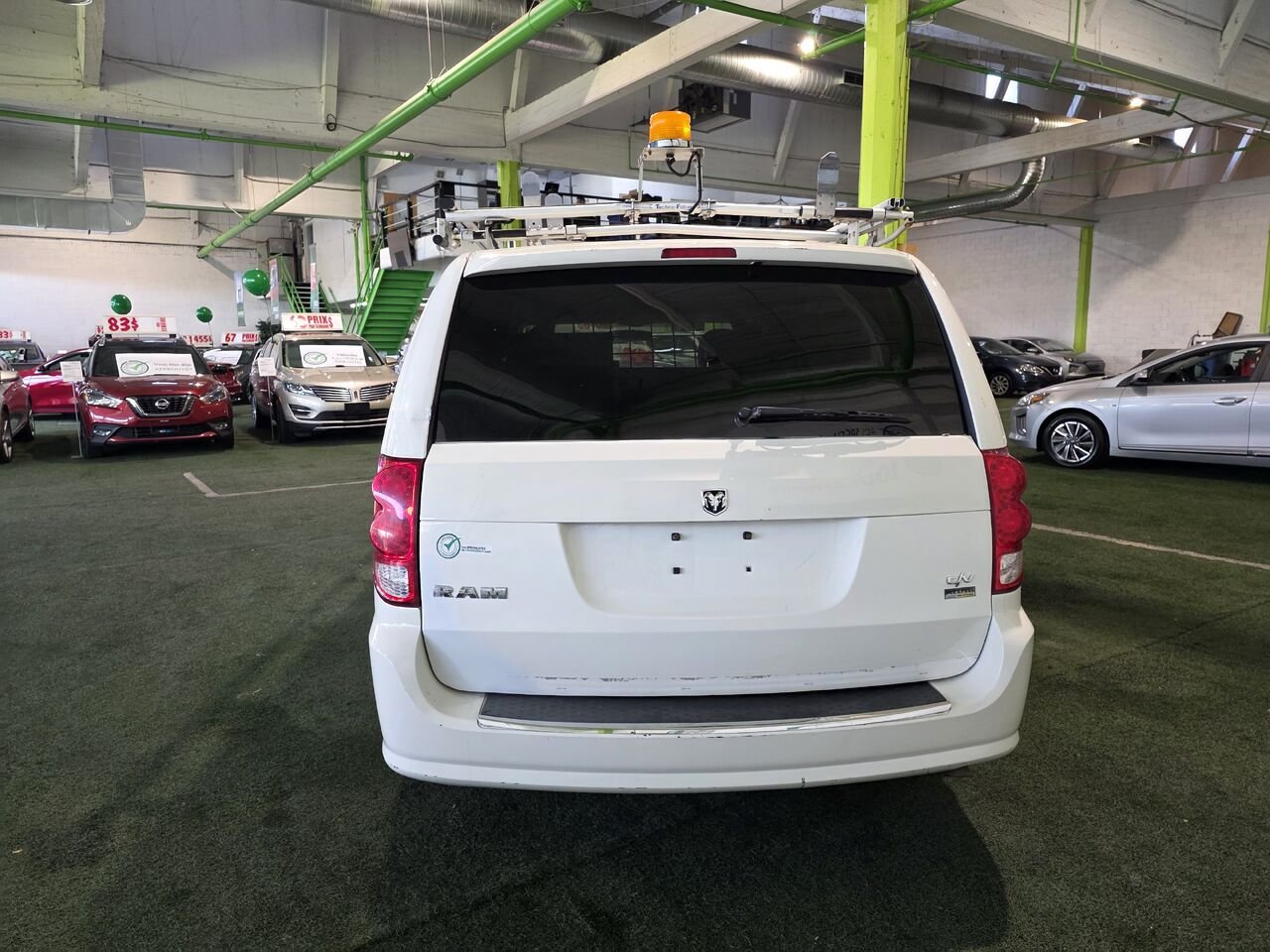 2013 Ram Cargo Van White  - photo #4