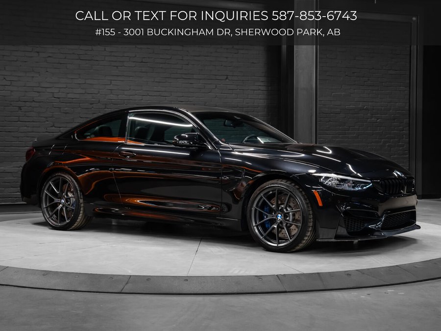 2019 BMW M4 CS | Front End PPF | 7Spd DCT | Alcantara Seats | M sport Exhaust Black