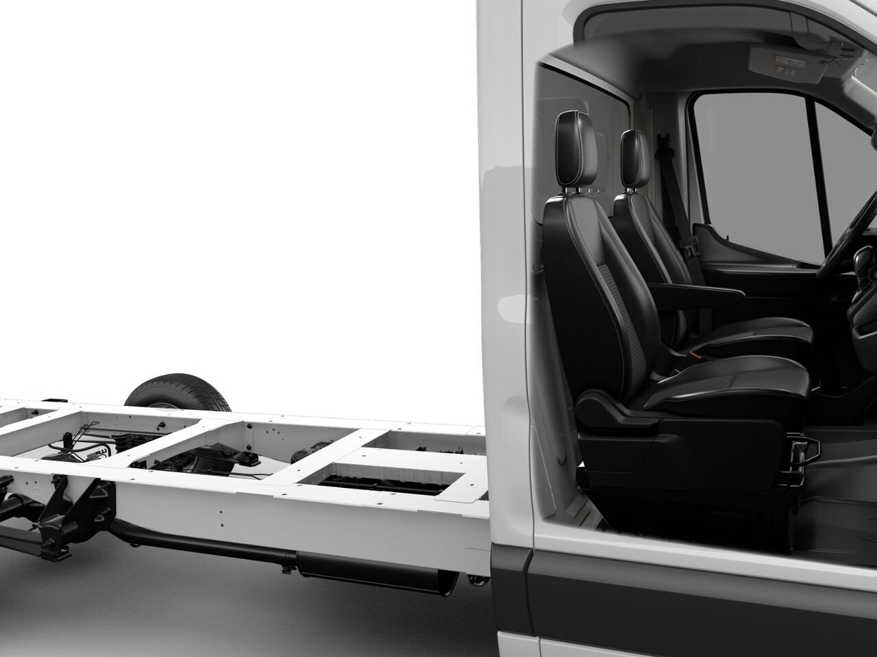 2026 Ford Transit Chassis Cab Oxford White Saint-Jérôme - photo #3