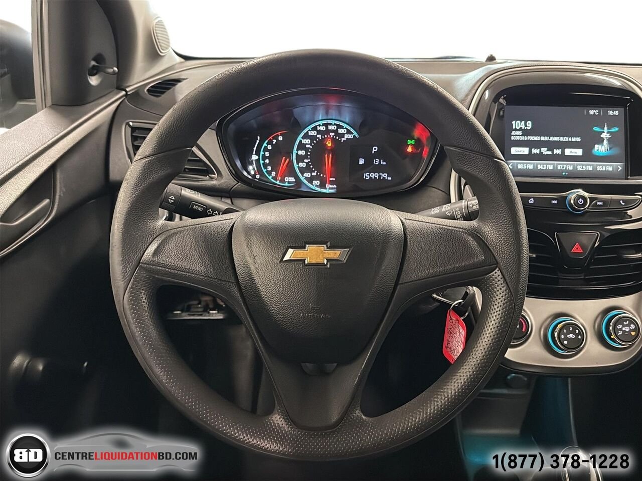 Chevrolet Spark LS AUTOMATIQUE | BD0192 2017 Blanc Granby - photo #15