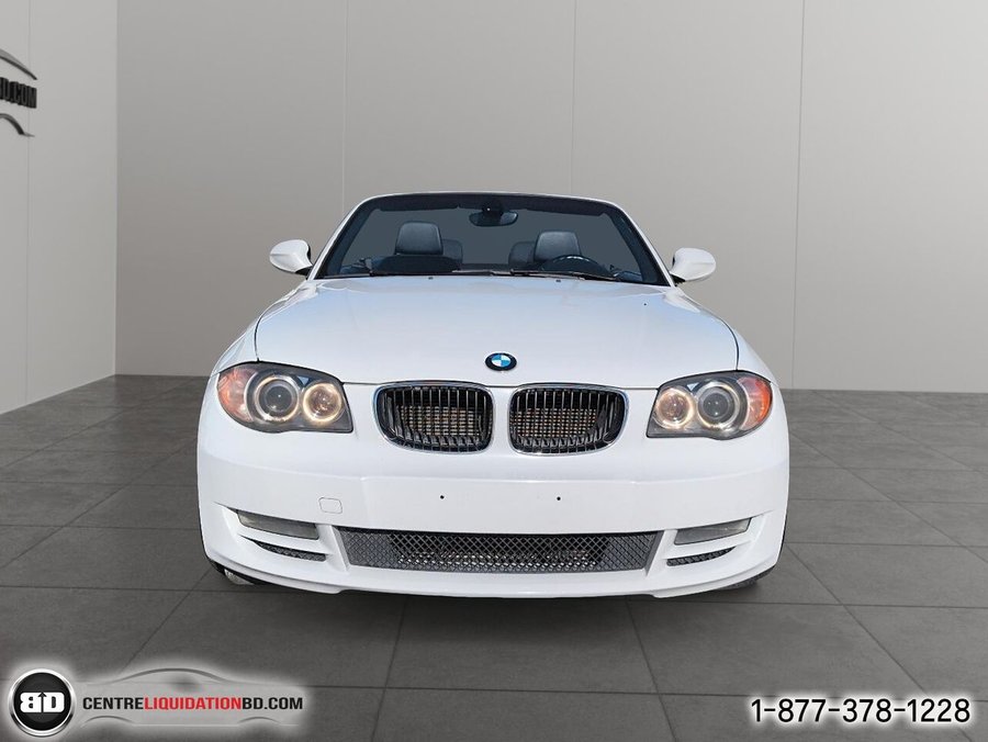 2011 BMW Série 1 Cabriolet 2 portes 128i White
