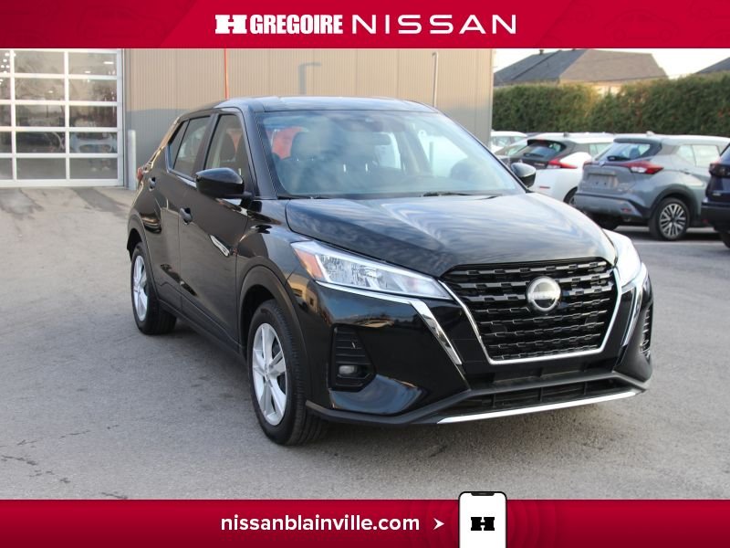 Nissan Kicks S*CAMERA DE RECULE*CARPLAY*a partir de 2,99% 2024 Noir