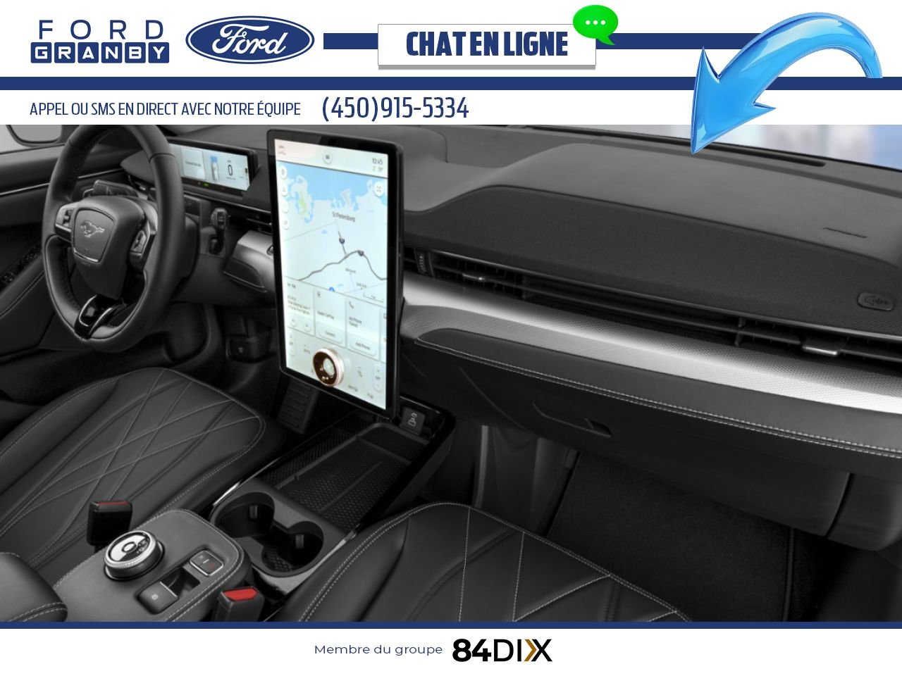 Ford Mustang Mach-E 2025 Gris glacier métallisé trois couches Granby - photo #5