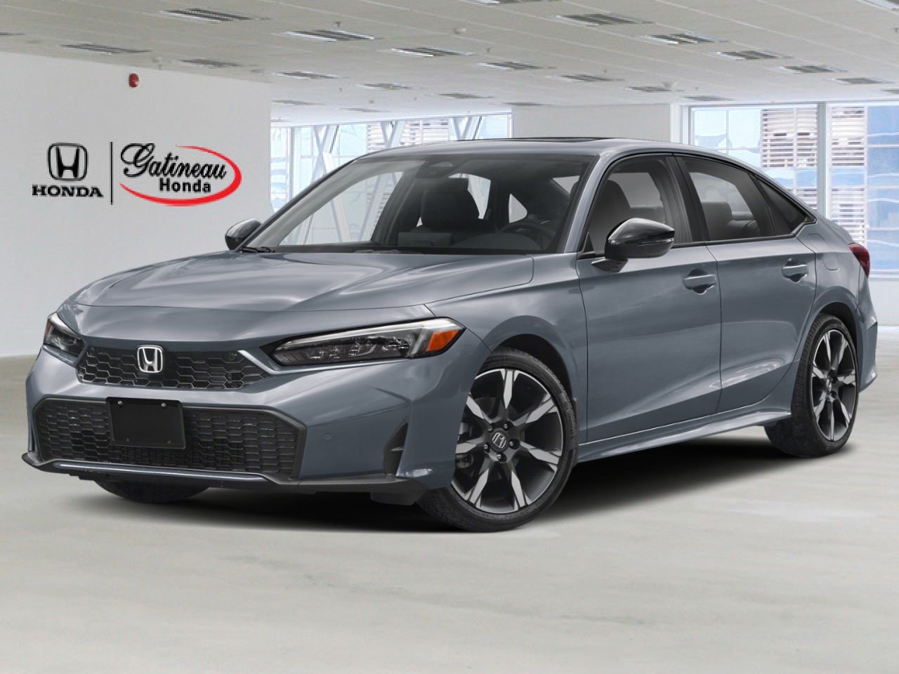 Honda Civic hybride berline Sport Touring eCVT 2026 Gris Gatineau - photo #0