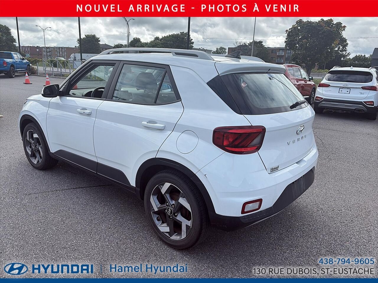 2020 Hyundai Venue White Saint-Eustache - photo #4