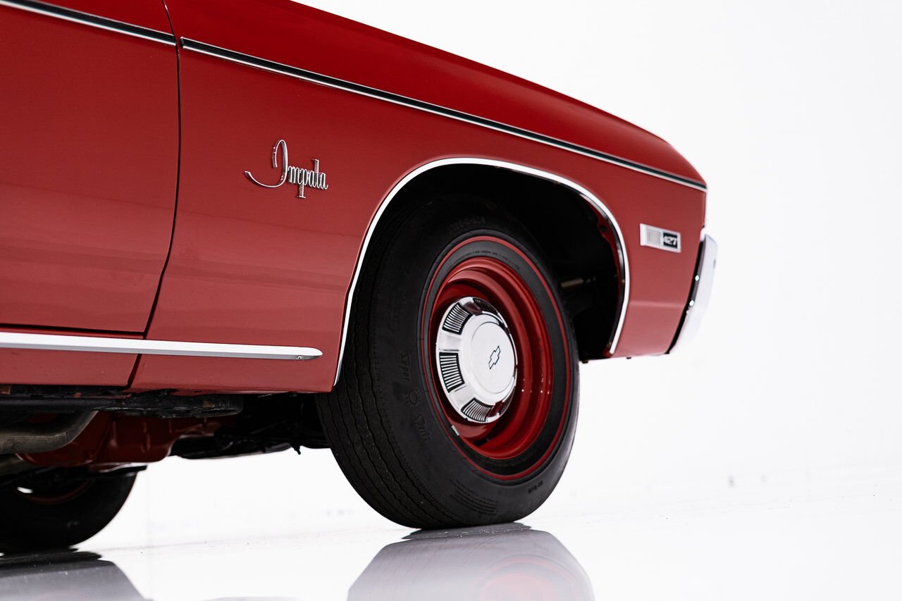 Chevrolet Impala Match N# L72 427/425 4spd 4.56gear Org Bill Of Sale | PRIX EN USD 1968 Rouge Montréal - photo #105