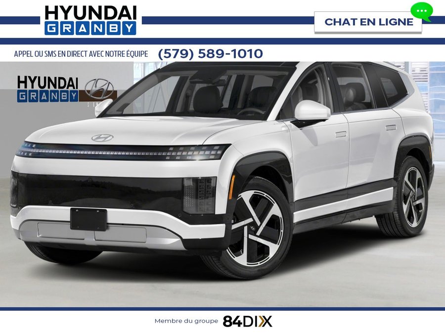 2026 HYUNDAI IONIQ 9 Preferred TI avec ensemble Luxury Serenity White